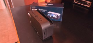 Altavoz Bluetooth y Reloj Despertador CooperVision
