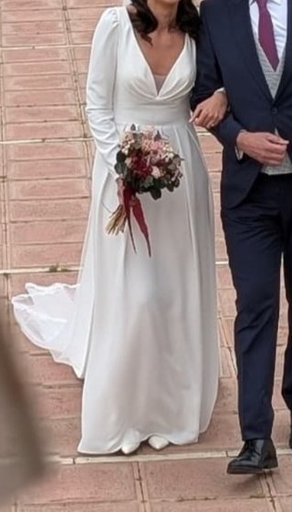 Vestido boda novia velo + Sedka Nuev 601705205 wsp