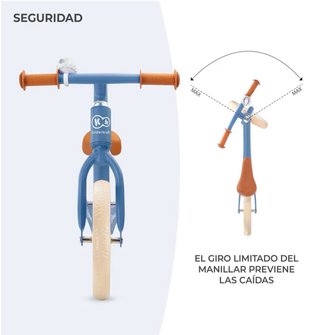 Kinderkraft FLY PLUS Bicicleta sin Pedales Ligera