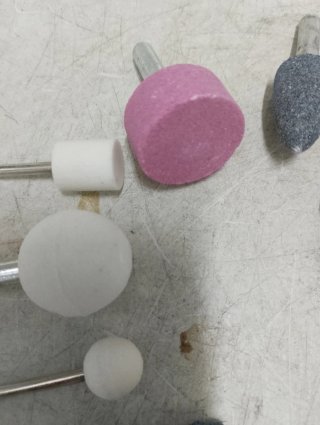 10 piedras esmeril para taladro