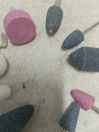 10 piedras esmeril para taladro