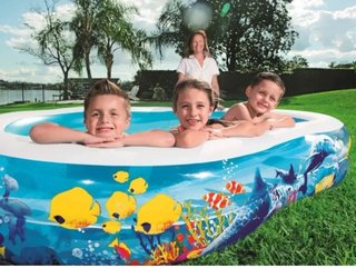 Piscina Familiar Bestway Fish ‘n Friends 54118