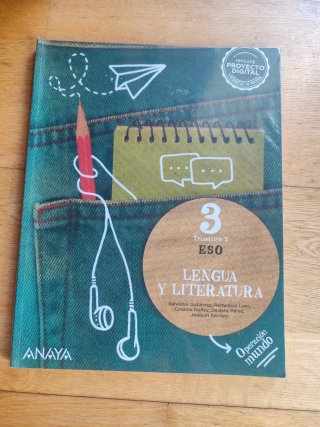 Lengua y literatura 3 ESO