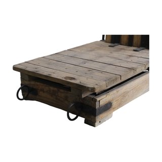 Báscula Industrial Madera Siglo XIX