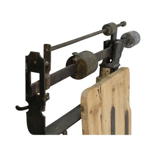 Báscula Industrial Madera Siglo XIX