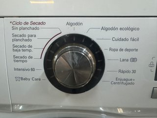 lavadora secadora LG Direct Drive 8/4kg 1400 rpm