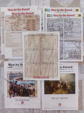 Won by the Sword Wargame GMT Compass games Wargame