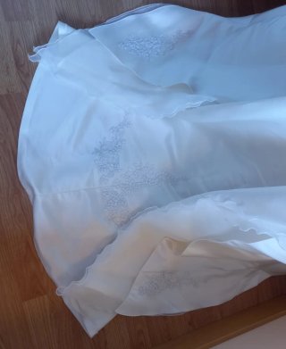 Vestido de Novia con cola