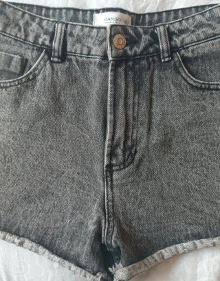 Pantalón corto vaquero Mango Talla 36