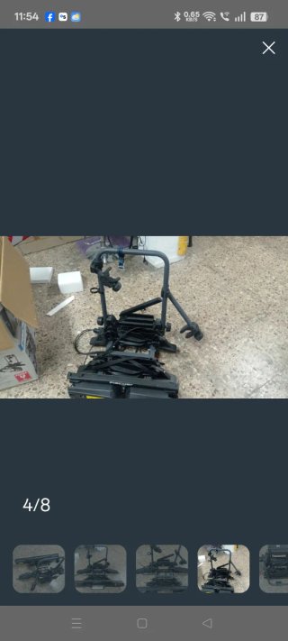 Portabicicletas bola remolque Fischer