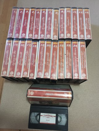 Lote 5 Cintas VHS Disney Clásicos Español