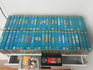 Lote 5 Cintas VHS Disney Clásicos Español