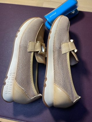 Zapatillas Hispanitas Beige/Oro