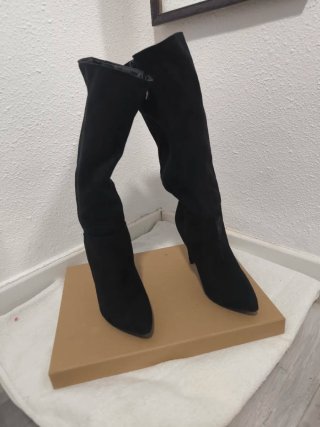 Botas altas de tacón