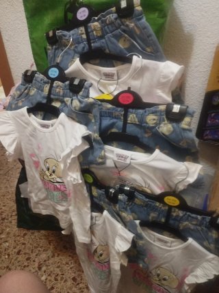 Conjunto Piolín Niñas Verano varias tallas