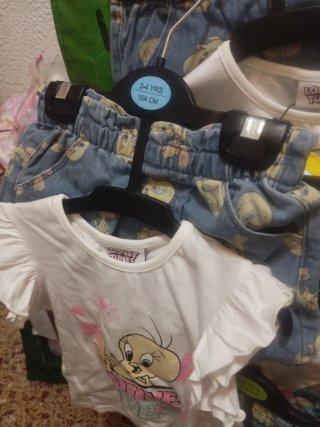 Conjunto Piolín Niñas Verano varias tallas
