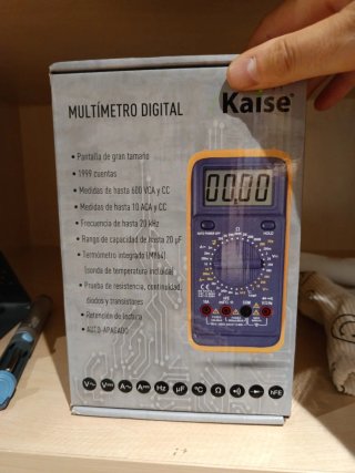 Kit Completo Electrónica (Soldador + Multímetro) -