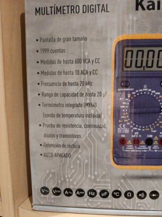 Kit Completo Electrónica (Soldador + Multímetro) -