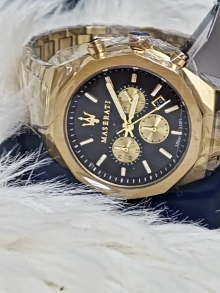 Reloj Maserati Hombre Dorado