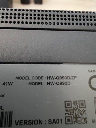 Barra Sonido Samsung HW-Q990D