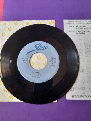 Miguel Bose - Te Amare / Give Me Your Love (Japon)