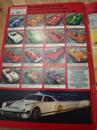 Catálogo Fleischmann 81/82 Maquetas Ferroviarias