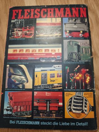 Catálogo Fleischmann 81/82 Maquetas Ferroviarias