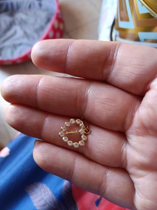 Colgante Corazón Oro 18K con Circonitas