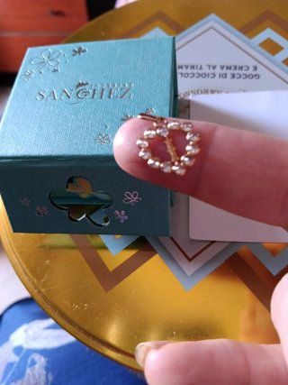Colgante Corazón Oro 18K con Circonitas
