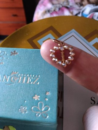 Colgante Corazón Oro 18K con Circonitas