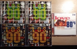 CDs Los 90 Volumen 2 y Love Classics 80s