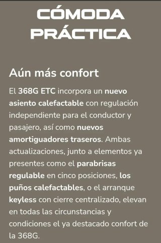 8 2026 VER DESCRIPCIÓN OFERTA ZONTES 368G ETC