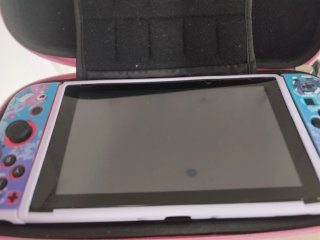Funda Nintendo Switch Stitch y Ángel