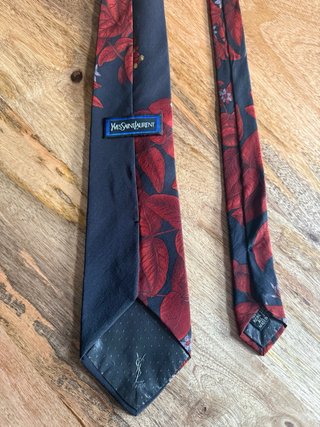 Corbata Yves Saint Laurent Flores