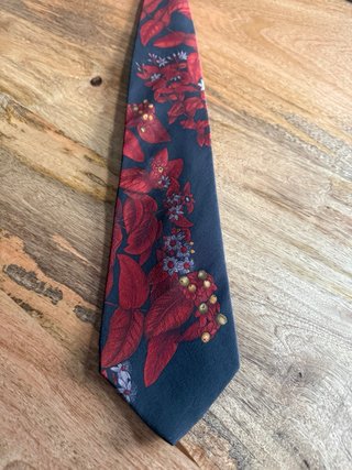 Corbata Yves Saint Laurent Flores