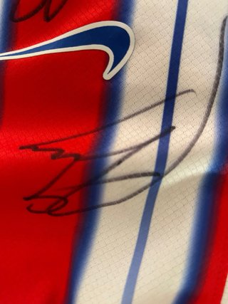 Camiseta Atletico de Madrid firmada