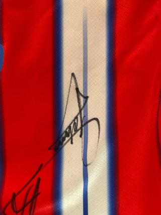 Camiseta Atletico de Madrid firmada
