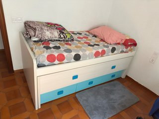 Cama nido con cajones