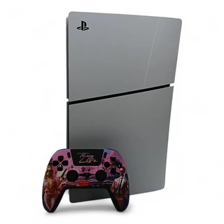 CONSOLA PS5 SLIM 1TB CON CABLEADO Y MANDO THUG LIFE