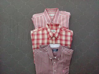 Lote 3 Camisas Lacoste y Polo Ralph Lauren