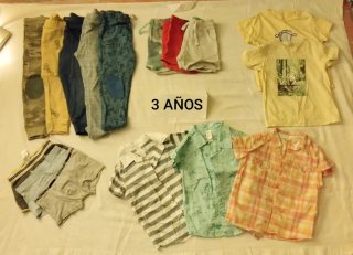 Lote Ropa Infantil 3 Años