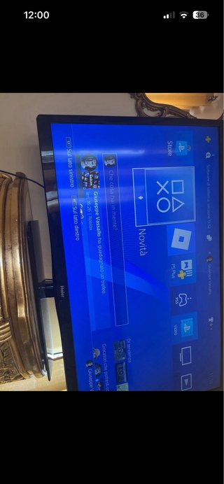 PlayStation 4 PS4 Nera