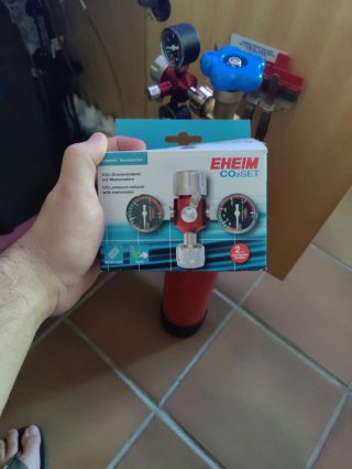 Kit CO2 + bombona acuario
