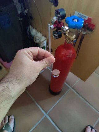 Kit CO2 + bombona acuario