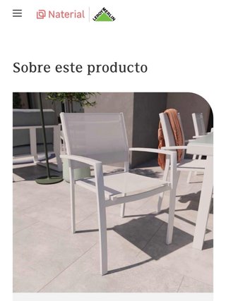 Mesa Jardín Extensible Vidrio y Aluminio