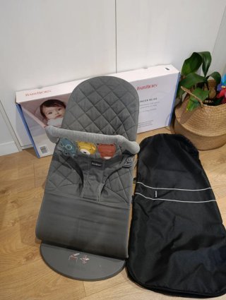 ​Hamaca BabyBjörn Bliss + Juguete + Bolsa + Caja