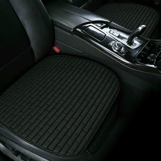 Cojines Asiento Coche 2 Piezas Universales Negro