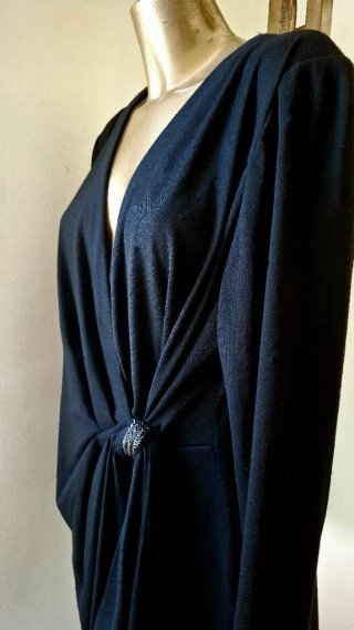 Abito Luisa Spagnoli tg.48 Nero Nuovo