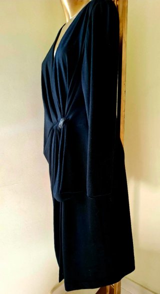 Abito Luisa Spagnoli tg.48 Nero Nuovo