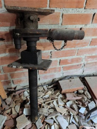 Husillo torno carraca llagar